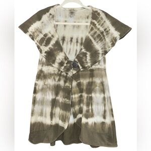 Neon Buddha sleeveless jacket/ Shackett